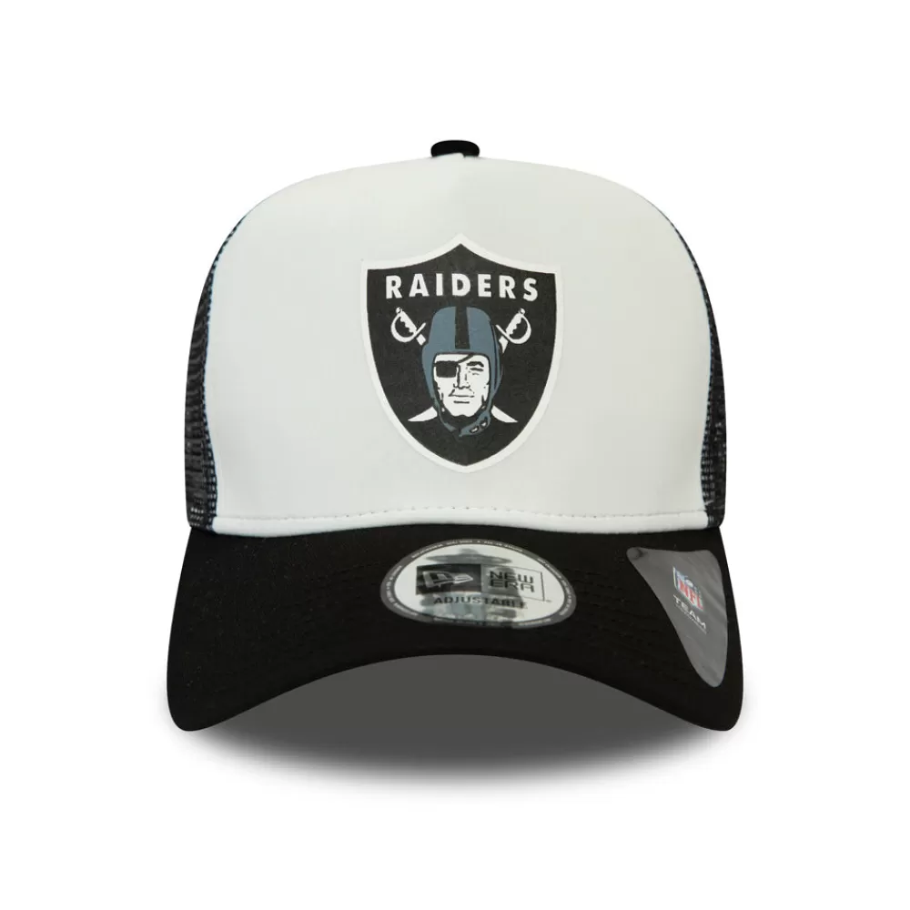 Casquettes De Baseball | Casquettes Trucker^New Era Casquette Trucker A-Frame 9FORTY NFL Team Colour Block Las Vegas Raiders noir-blanc