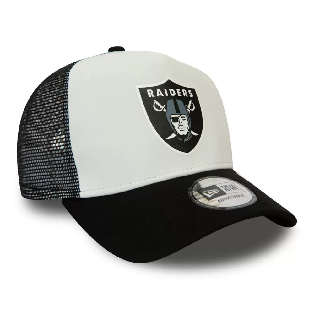 Casquettes De Baseball | Casquettes Trucker^New Era Casquette Trucker A-Frame 9FORTY NFL Team Colour Block Las Vegas Raiders noir-blanc