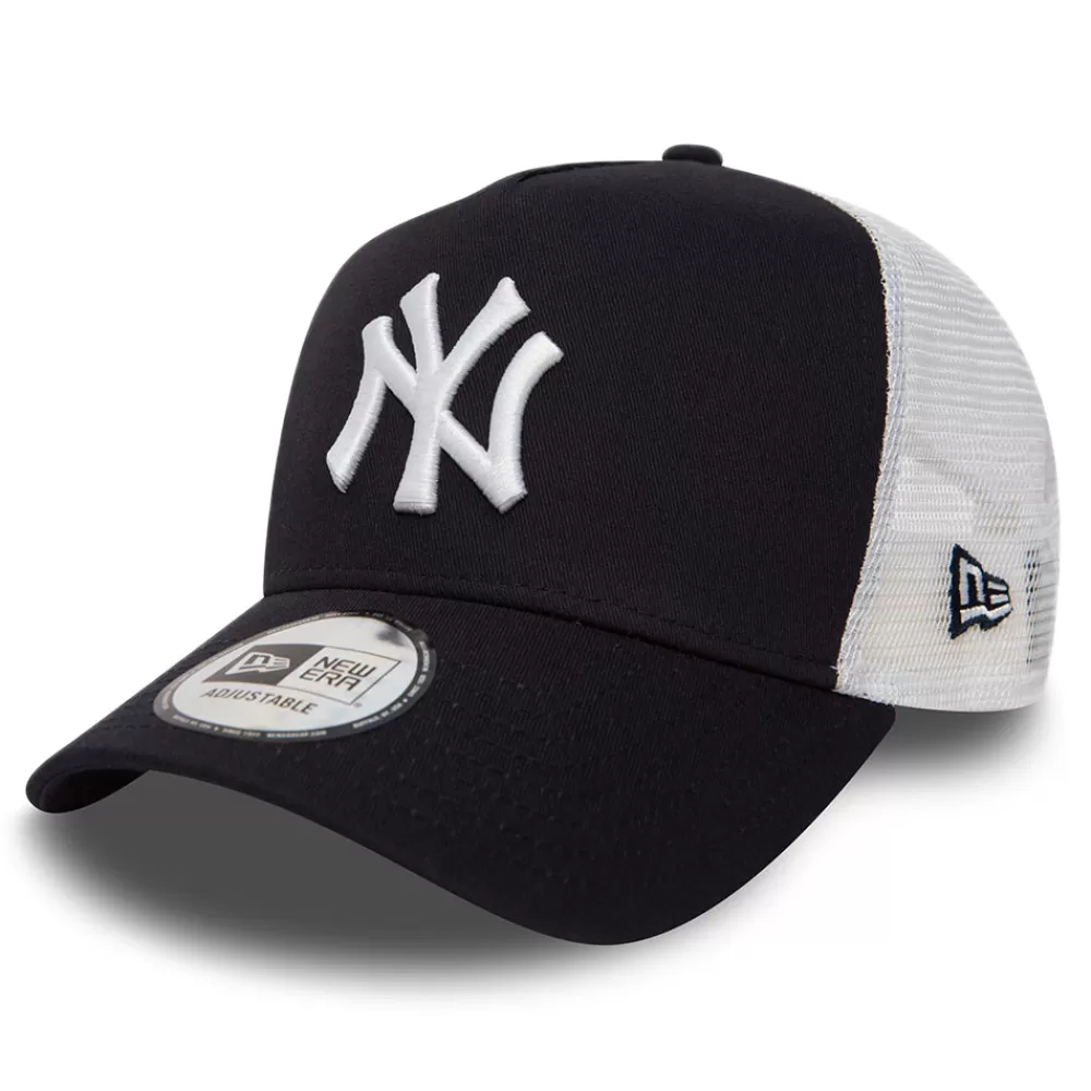 Casquettes De Baseball | Casquettes Trucker^New Era Casquette Trucker A-Frame MLB Clean Trucker New York Yankees bleu