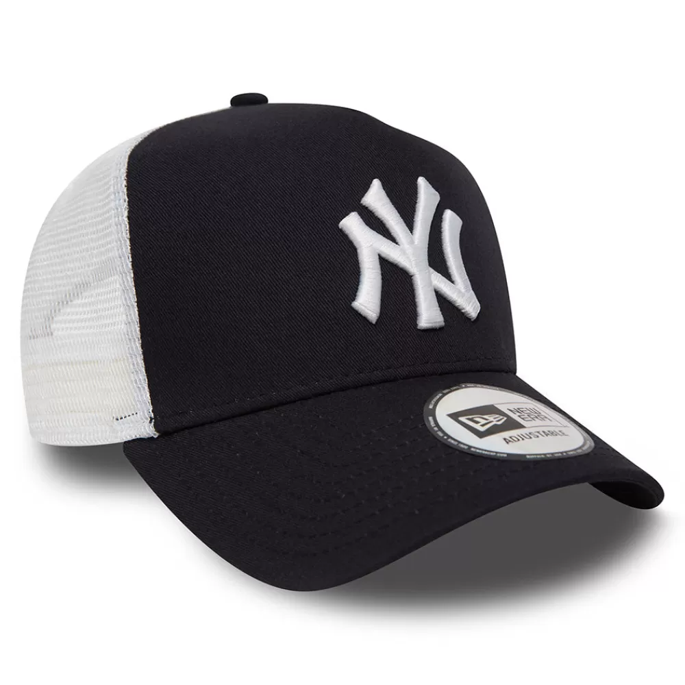 Casquettes De Baseball | Casquettes Trucker^New Era Casquette Trucker A-Frame MLB Clean Trucker New York Yankees bleu