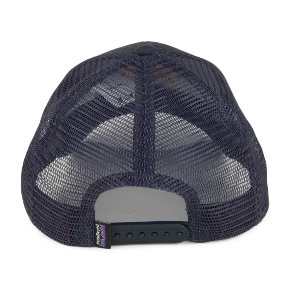 Casquettes Trucker | Casquettes De Baseball^Patagonia Casquette Trucker en Coton Bio P-6 Logo bleu marine