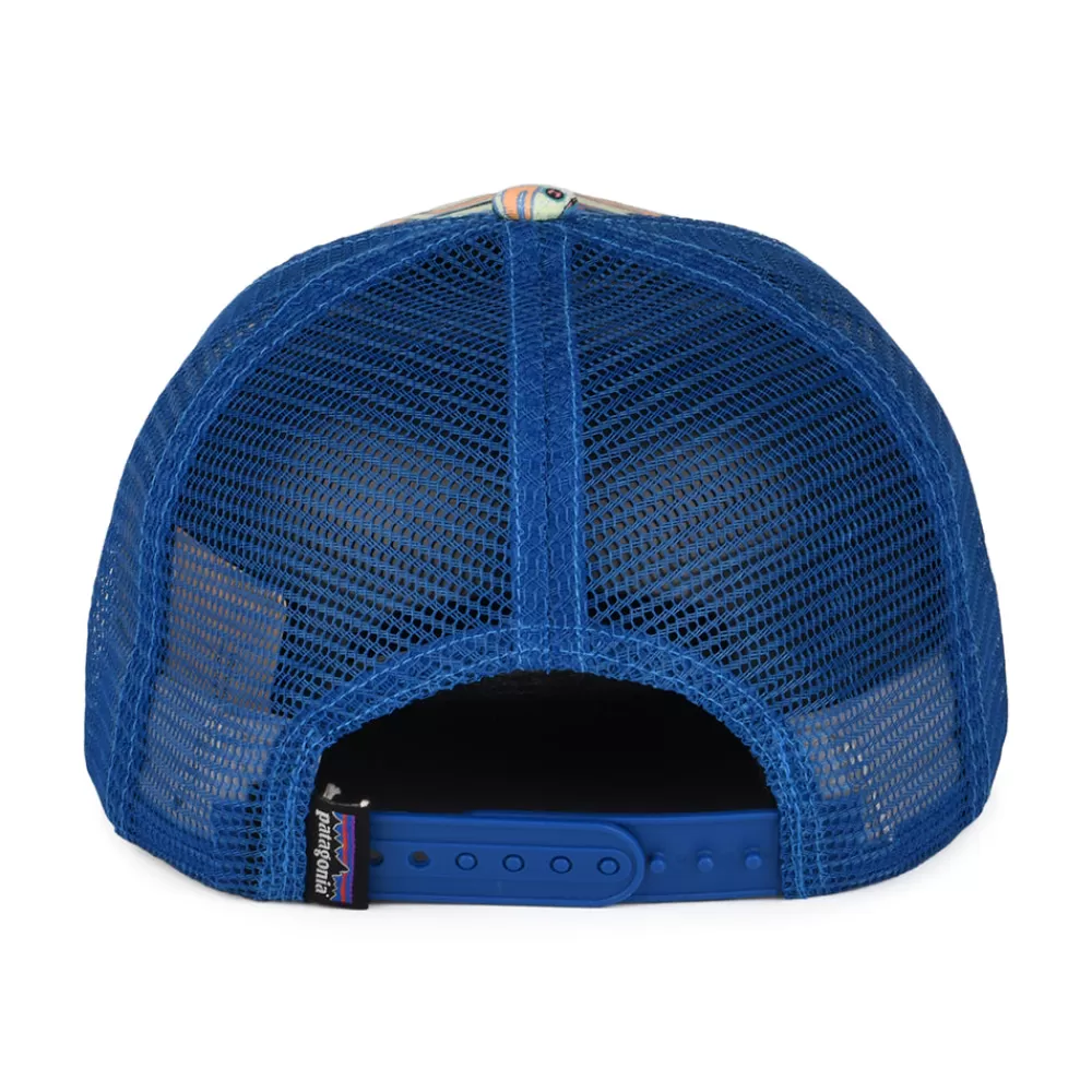 Casquettes Trucker^Patagonia Casquette Trucker Enfant en Coton Bio High Hopes Geo bleu-multi
