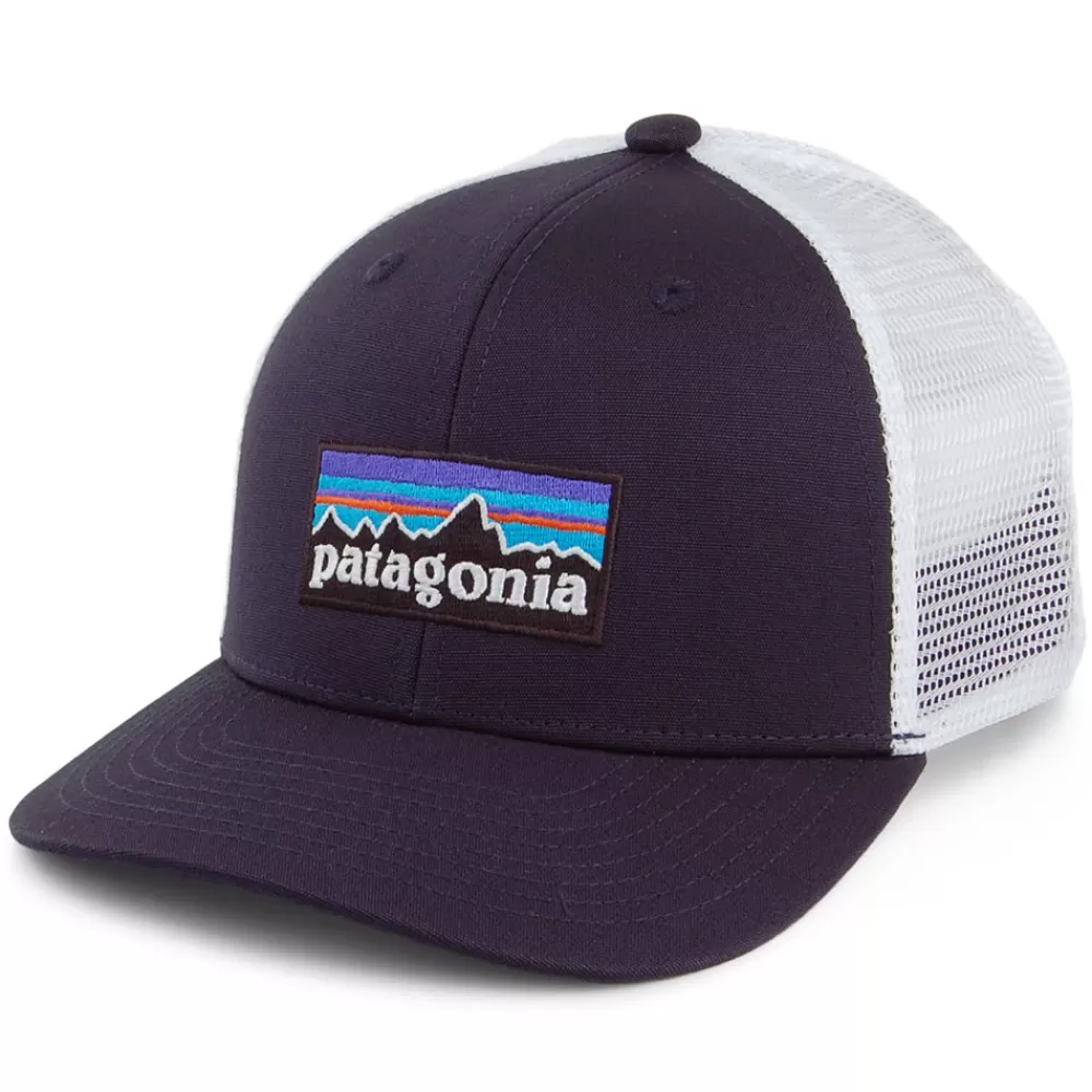 Garçons | Casquettes Trucker^Patagonia Casquette Trucker Enfant en Coton Bio P-6 Logo bleu marine-blanc