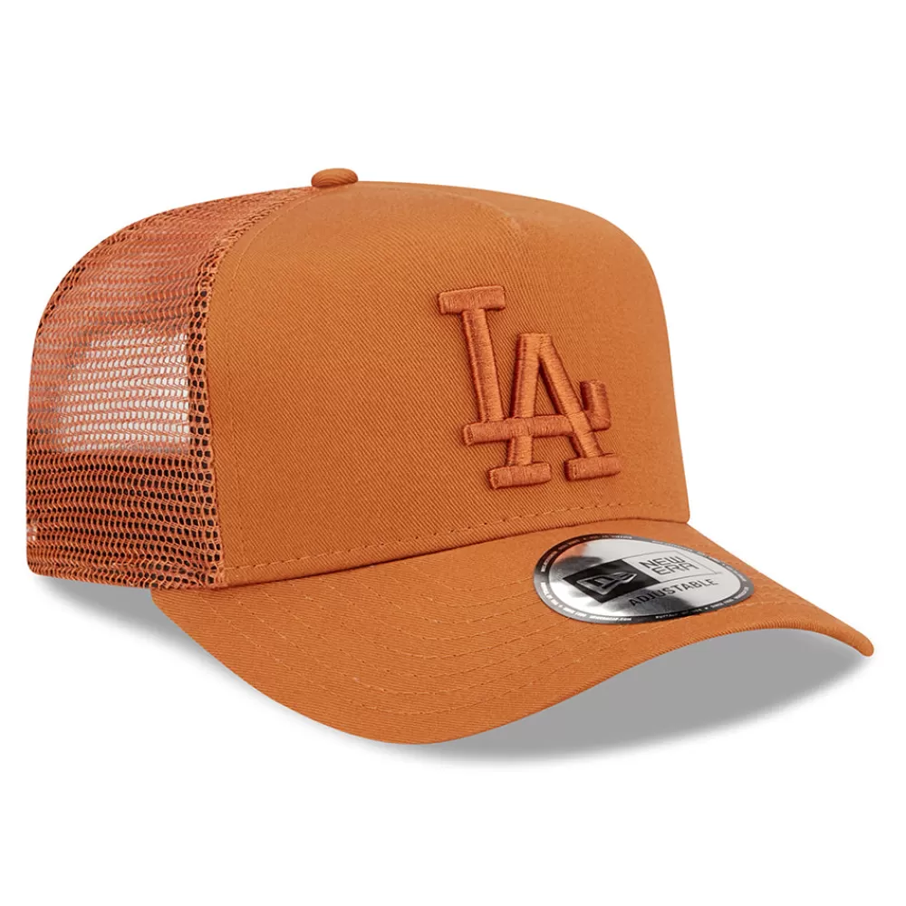 Casquettes Trucker^New Era Casquette Trucker Enfant MLB Tonal Mesh A-Frame L.A. Dodgers ocre