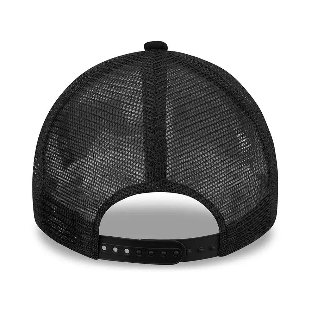 Casquettes Trucker | Casquettes De Baseball^New Era Casquette Trucker 9FORTY NBA Black on Black A-Frame Chicago Bulls noir