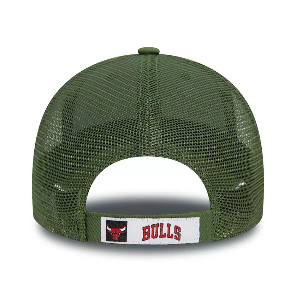 Casquettes Trucker | Casquettes Homme^New Era Casquette Trucker 9FORTY NBA Seasonal Chicago Bulls olive-vert