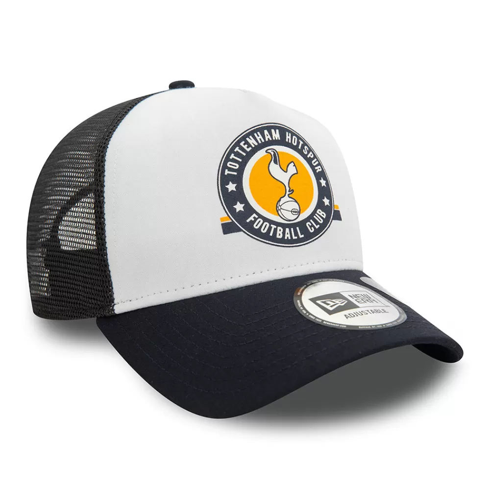Casquettes Trucker | Casquettes De Baseball^New Era Casquette Trucker Graphic Repreve A-Frame Tottenham Hotspur FC bleu marine-blanc
