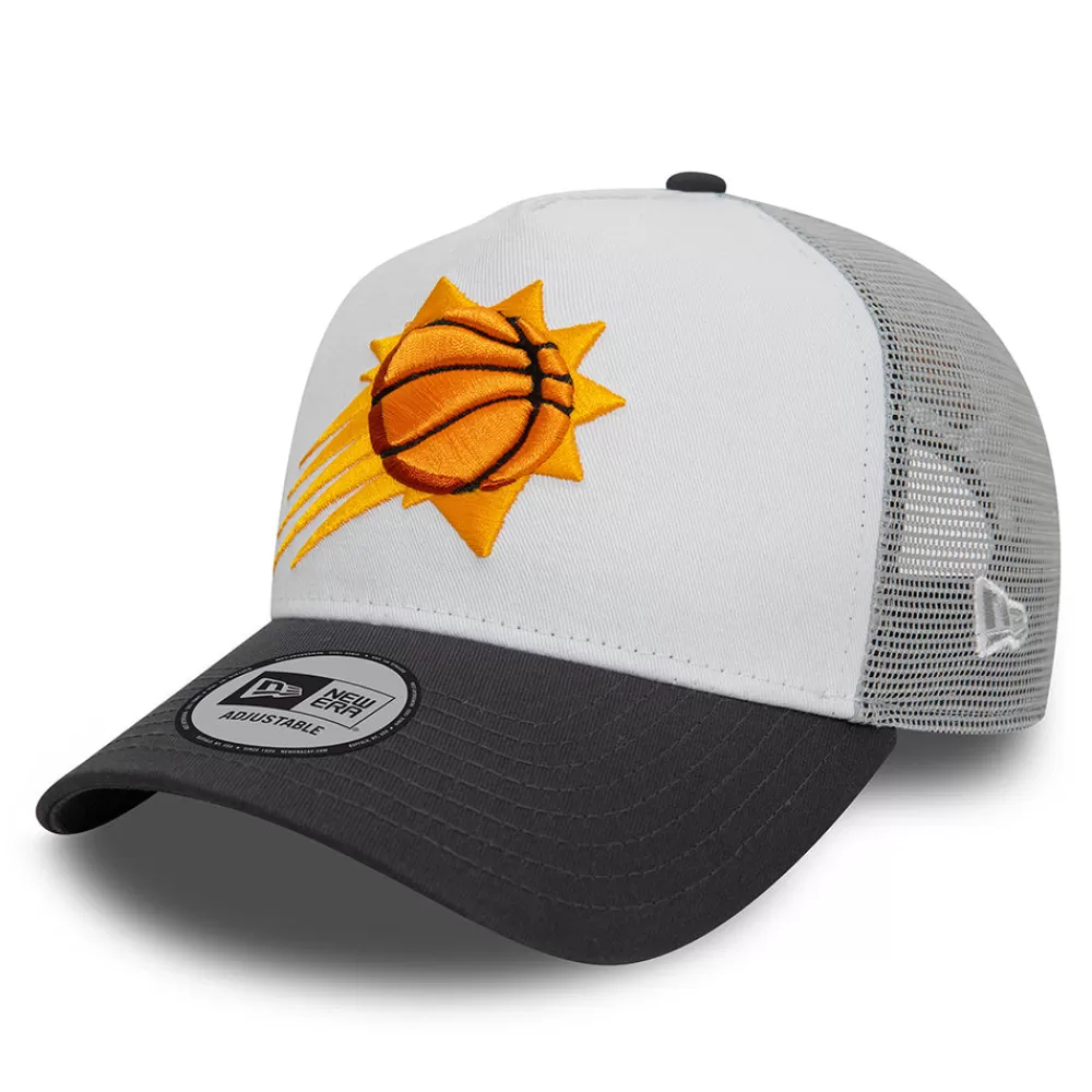 Casquettes Trucker | Casquettes Homme^New Era Casquette Trucker NBA Rear Arch A-Frame Phoenix Suns gris-graphite