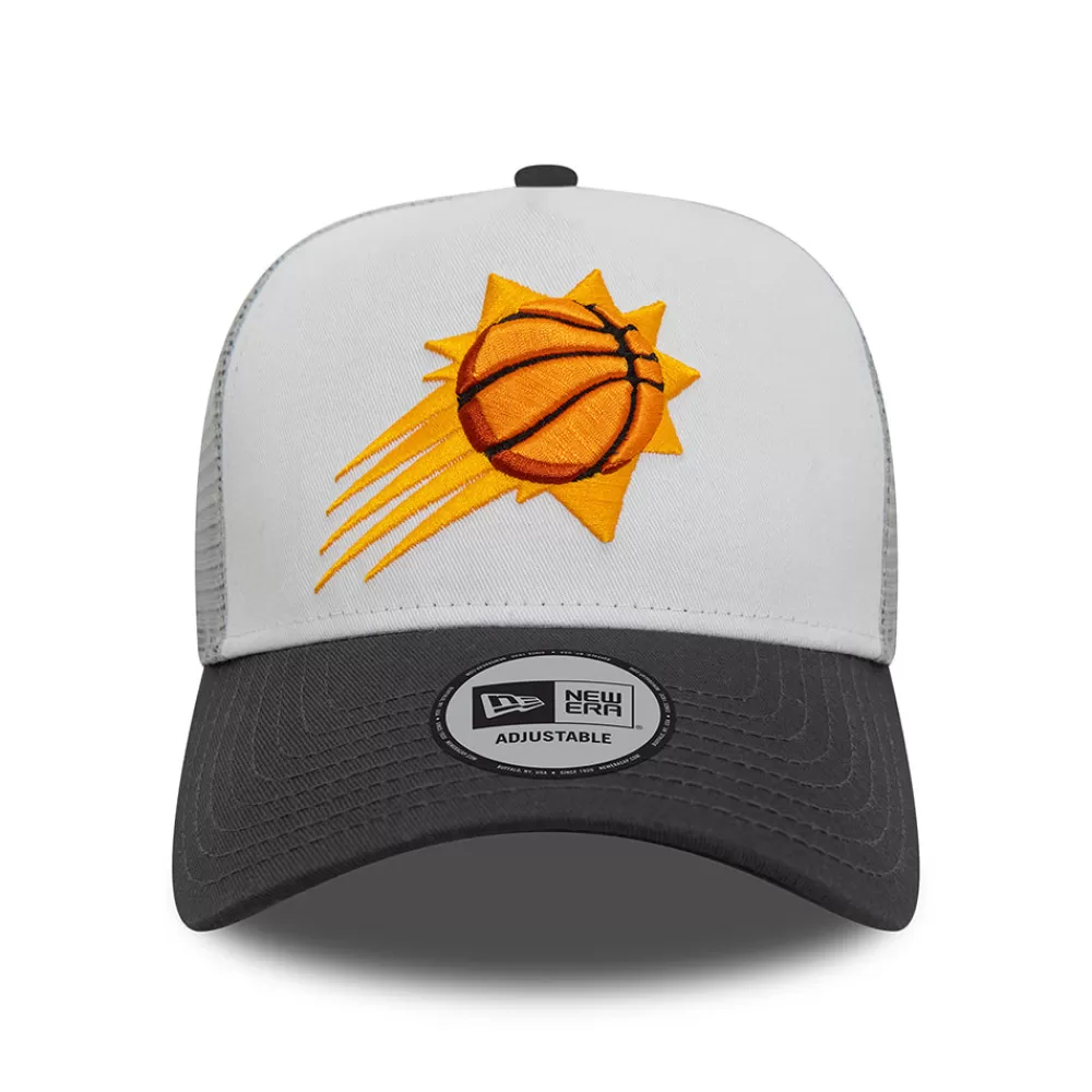 Casquettes Trucker | Casquettes Homme^New Era Casquette Trucker NBA Rear Arch A-Frame Phoenix Suns gris-graphite
