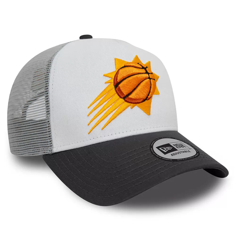 Casquettes Trucker | Casquettes Homme^New Era Casquette Trucker NBA Rear Arch A-Frame Phoenix Suns gris-graphite