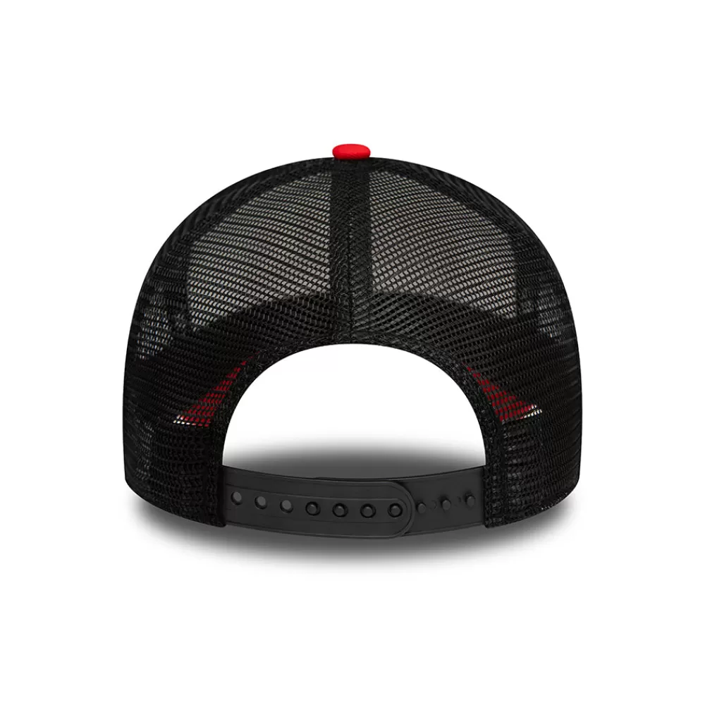 Casquettes Trucker | Casquettes Homme^New Era Casquette Trucker NBA Retro A-Frame Chicago Bulls blanc-rouge-noir