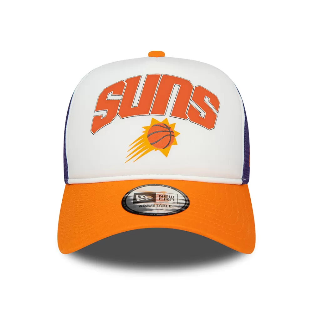 Casquettes Trucker | Casquettes Homme^New Era Casquette Trucker NBA Retro A-Frame Phoenix Suns blanc-orange-violet