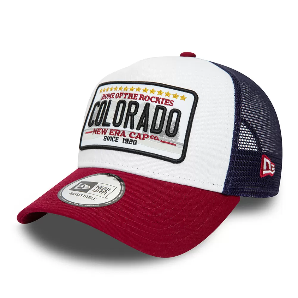 Casquettes Trucker | Casquettes Homme^New Era Casquette Trucker Patch A-Frame Colorado blanc-cardinal-bleu marine