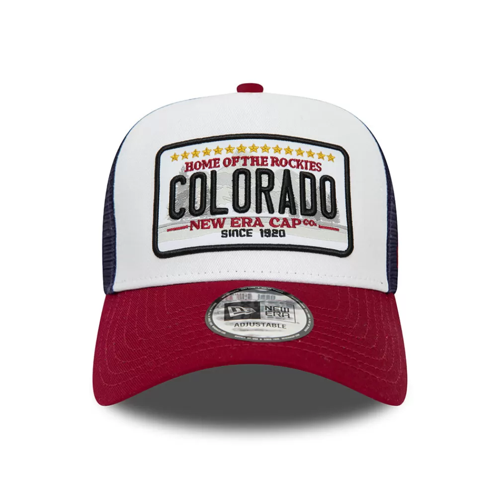 Casquettes Trucker | Casquettes Homme^New Era Casquette Trucker Patch A-Frame Colorado blanc-cardinal-bleu marine