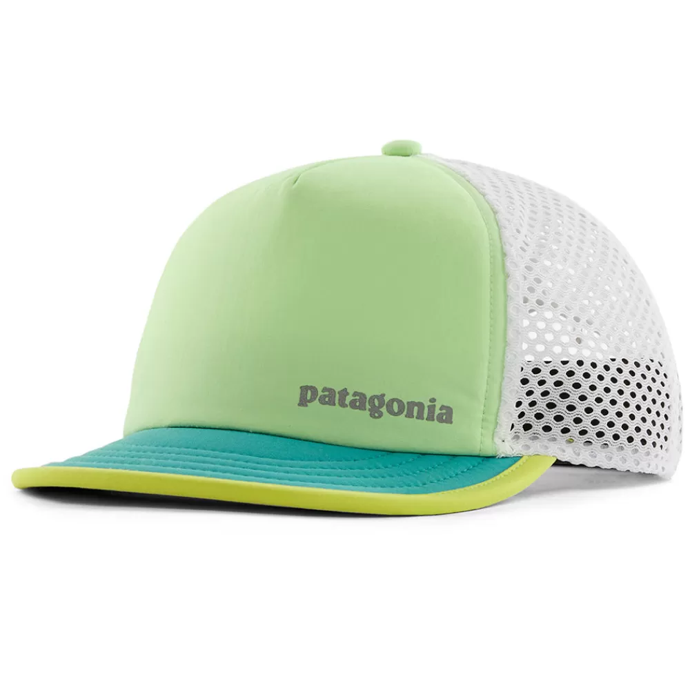 Casquettes Trucker | Casquettes Homme^Patagonia Casquette Trucker Recyclée Duckbill Shorty menthe-bleu sarcelle-blanc