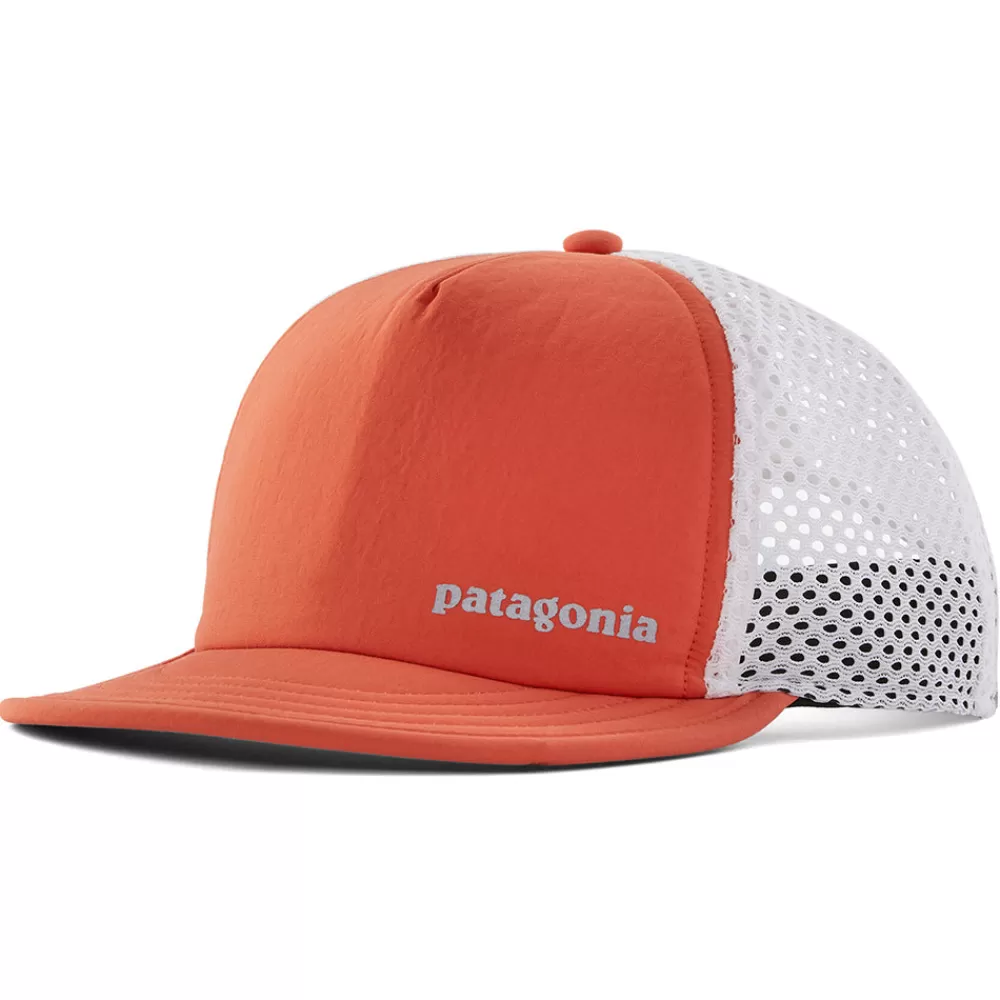 Casquettes Trucker | Casquettes Homme^Patagonia Casquette Trucker Recyclée Duckbill Shorty rouge piment-blanc