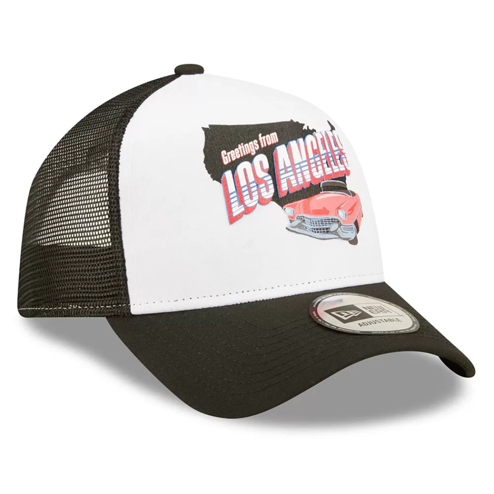 Casquettes Trucker | Casquettes De Baseball^New Era Casquette Trucker Repreve 9FORTY US State Wordmark Los Angeles noir-blanc