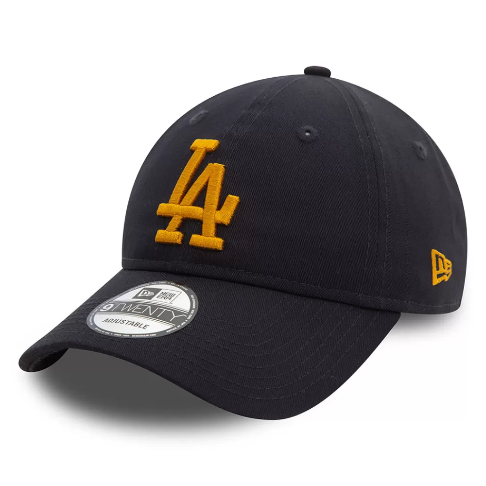 Casquettes De Baseball | Casquettes Homme^New Era Casquette 9TWENTY L.A. Dodgers MLB League Essential bleu marine-moutarde