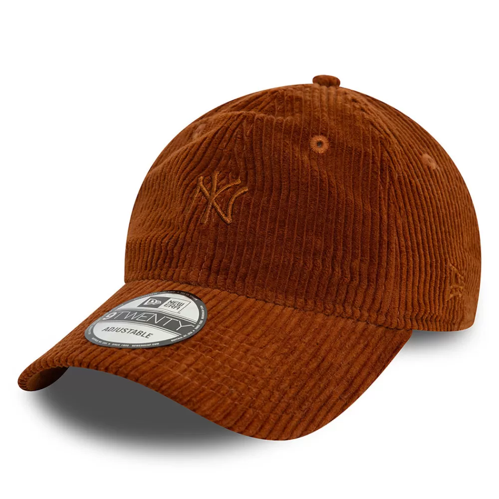 Casquettes De Baseball | Casquettes Homme^New Era Casquette 9TWENTY MLB Cord New York Yankees marron
