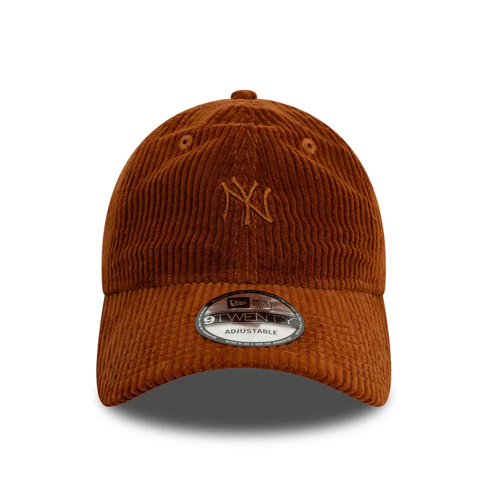 Casquettes De Baseball | Casquettes Homme^New Era Casquette 9TWENTY MLB Cord New York Yankees marron