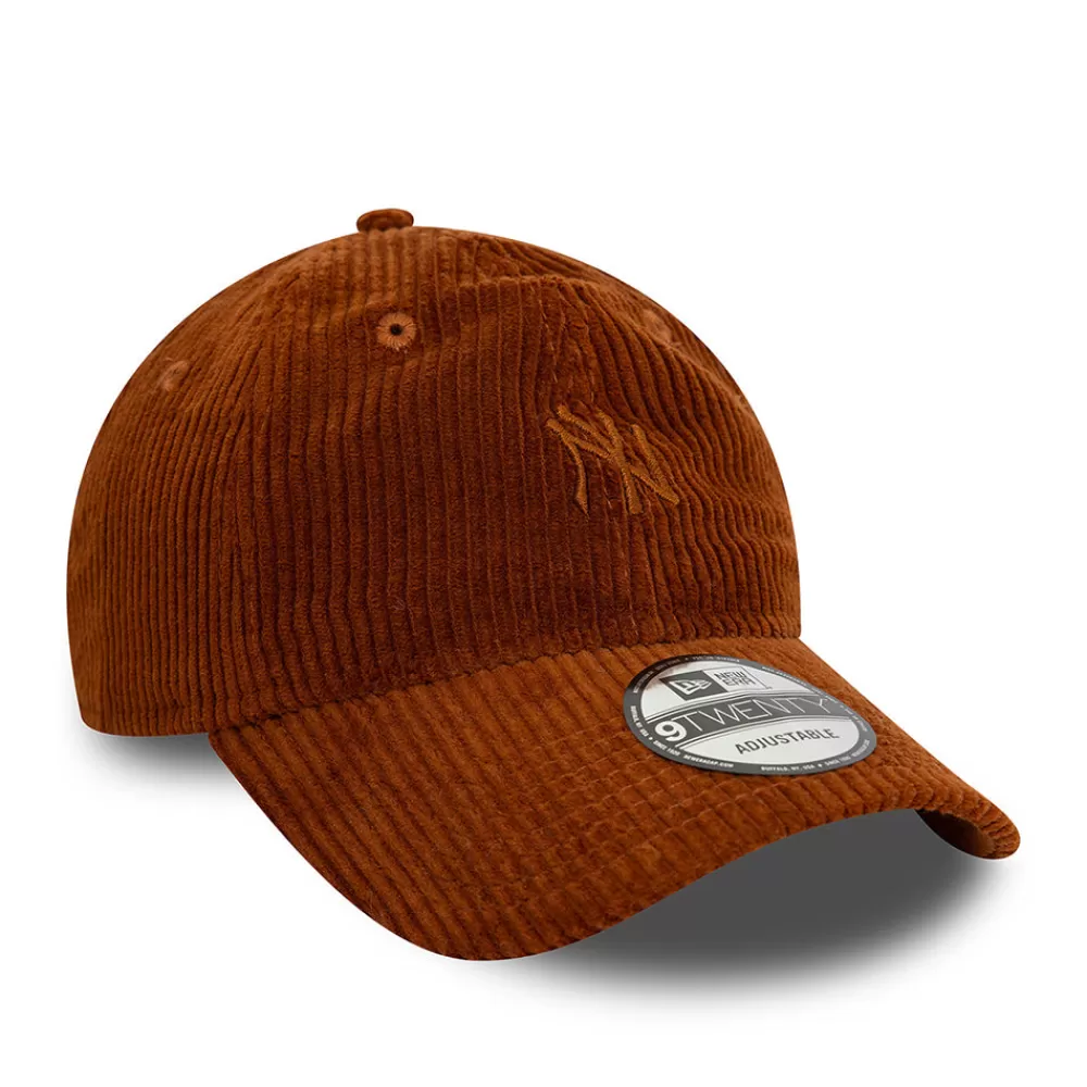 Casquettes De Baseball | Casquettes Homme^New Era Casquette 9TWENTY MLB Cord New York Yankees marron