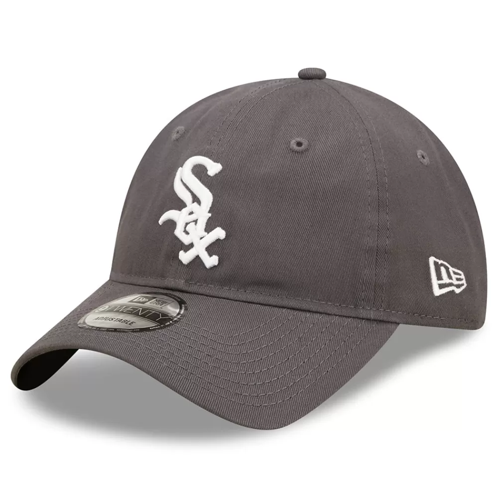 Casquettes De Baseball | Casquettes Homme^New Era Casquette 9TWENTY MLB League Essential Chicago White Sox graphite-blanc