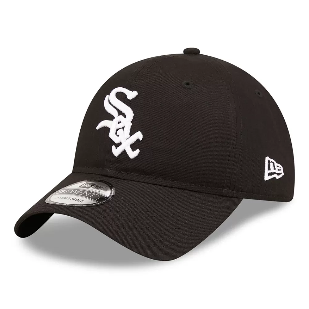 Casquettes De Baseball | Casquettes Homme^New Era Casquette 9TWENTY MLB League Essential Chicago White Sox noir-blanc