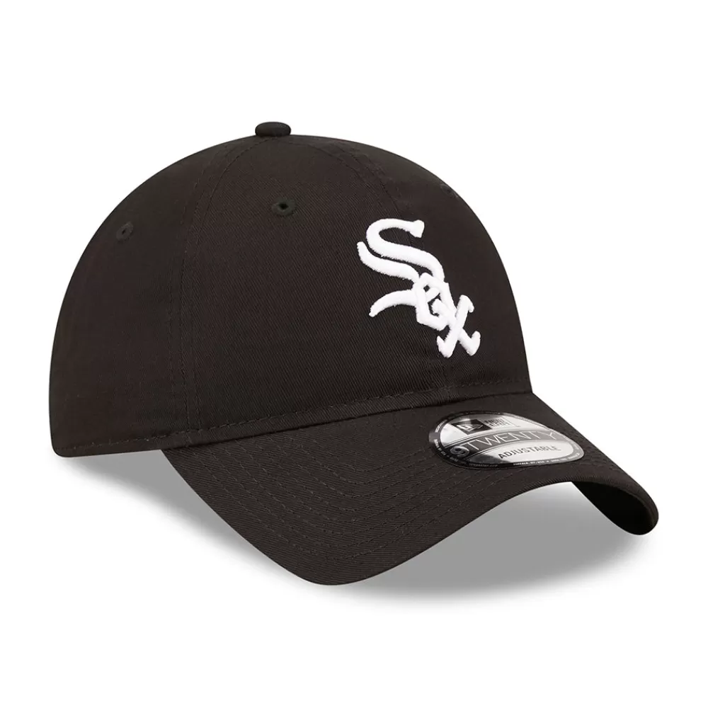 Casquettes De Baseball | Casquettes Homme^New Era Casquette 9TWENTY MLB League Essential Chicago White Sox noir-blanc