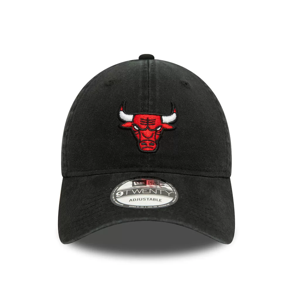 Casquettes Homme^New Era Casquette 9TWENTY NBA Contrast Underbrim Chicago Bulls noir délavé-rouge