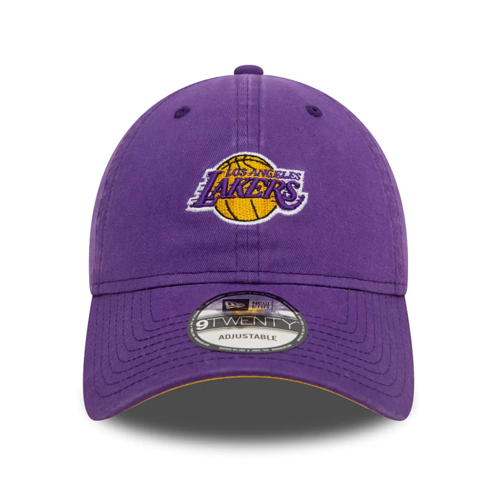 Casquettes Homme^New Era Casquette 9TWENTY NBA Contrast Underbrim L.A. Lakers violet délavé-jaune