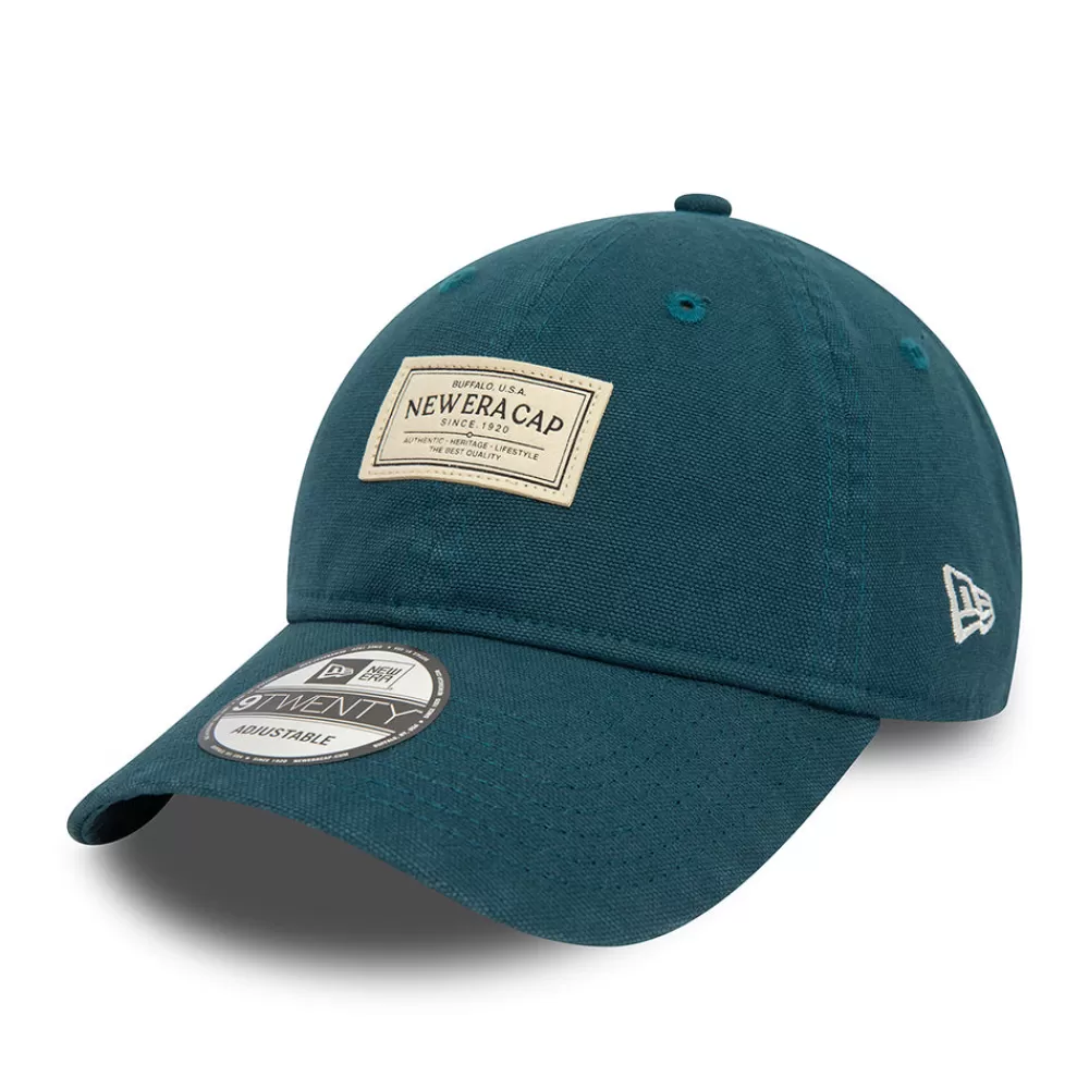 Casquettes Homme^New Era Casquette 9TWENTY NE Canvas en Coton bleu sarcelle foncé