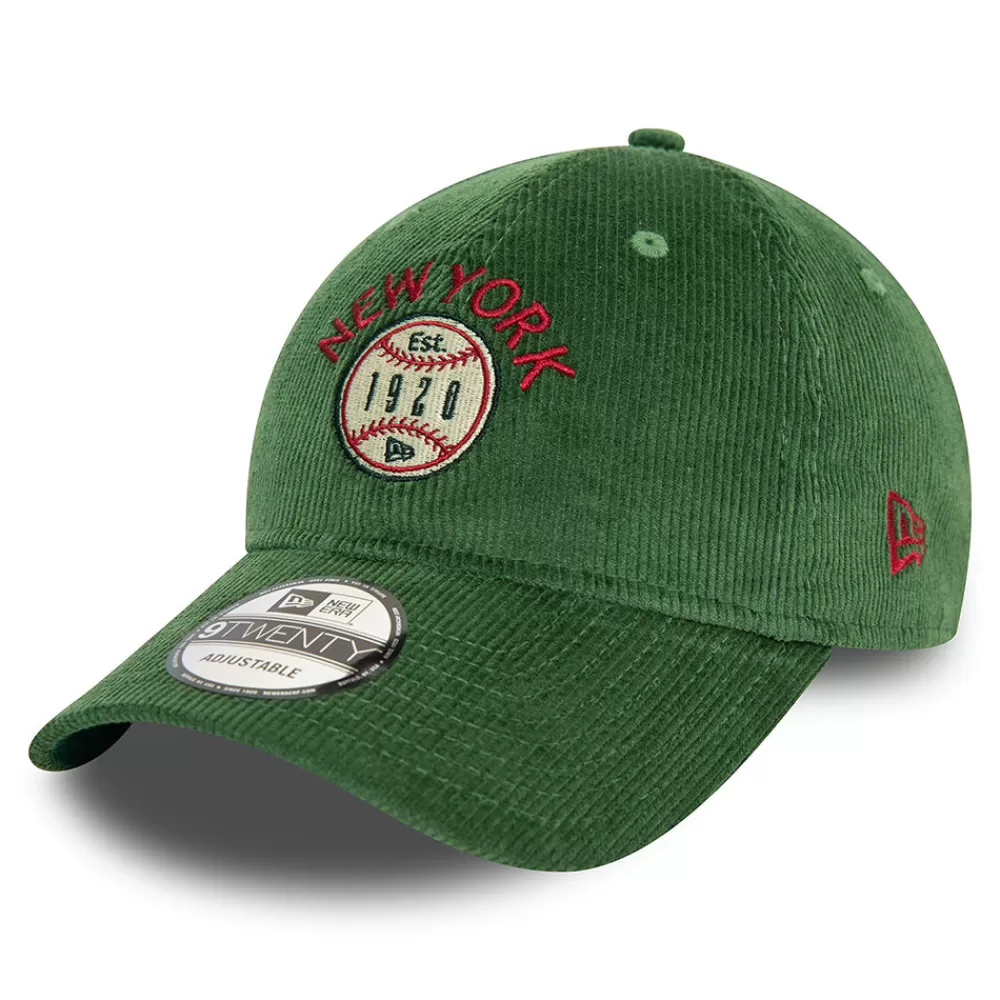 Casquettes De Baseball | Casquettes Homme^New Era Casquette 9TWENTY NE Cord New York vert foncé