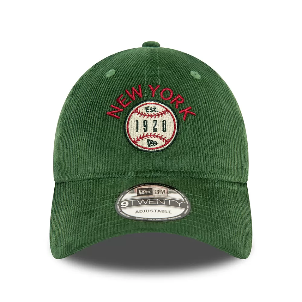 Casquettes De Baseball | Casquettes Homme^New Era Casquette 9TWENTY NE Cord New York vert foncé