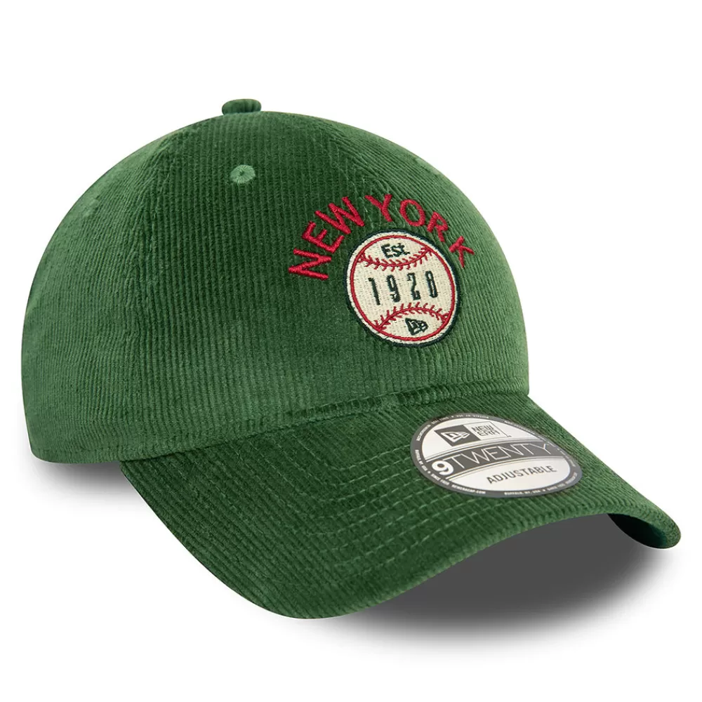 Casquettes De Baseball | Casquettes Homme^New Era Casquette 9TWENTY NE Cord New York vert foncé