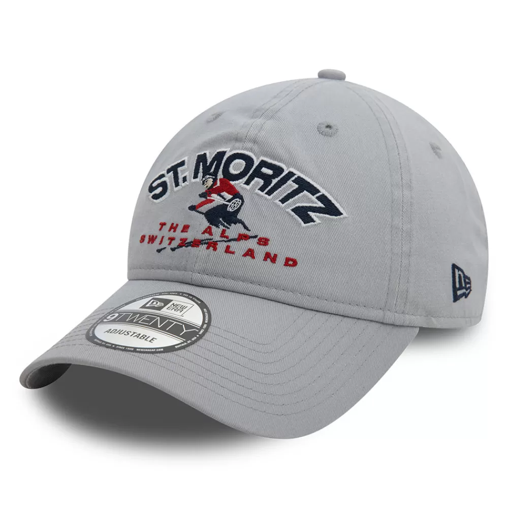 Casquettes De Baseball | Casquettes Homme^New Era Casquette 9TWENTY Washed Ski St. Moritz gris