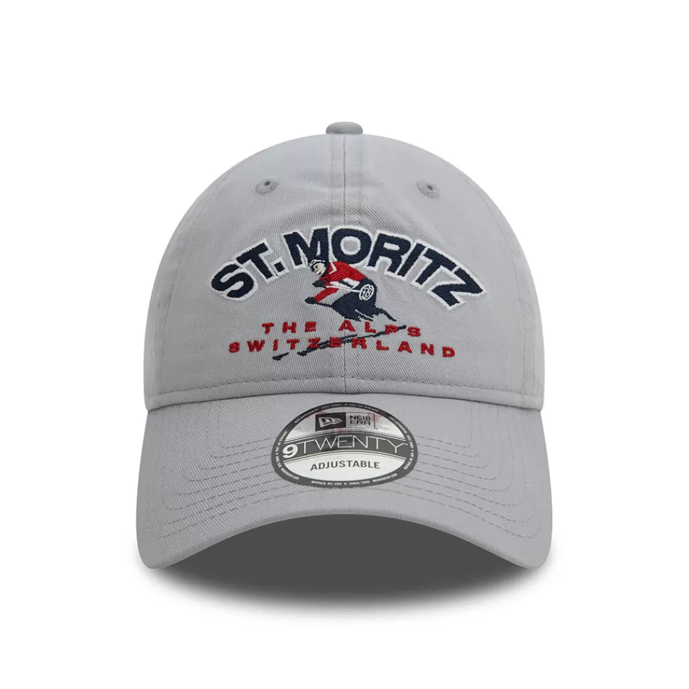 Casquettes De Baseball | Casquettes Homme^New Era Casquette 9TWENTY Washed Ski St. Moritz gris