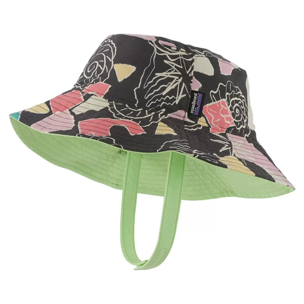 Bébés^Patagonia Chapeau Bob Bébé Réversible Été Anacapa anthracite-multi