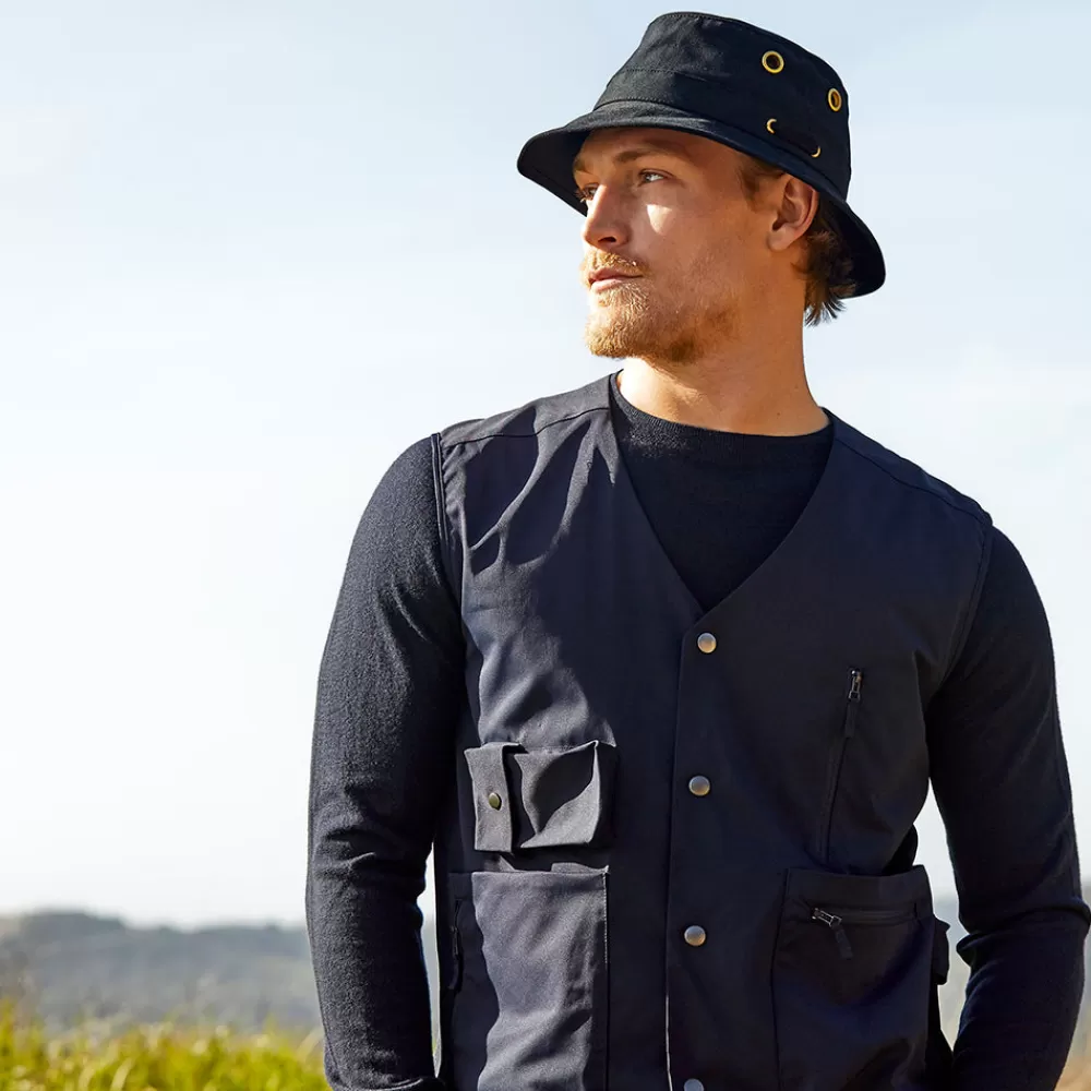 Chapeaux Bob | Grandes Tailles^Tilley Chapeau Bob en Toile de Coton Iconic T1 bleu marine
