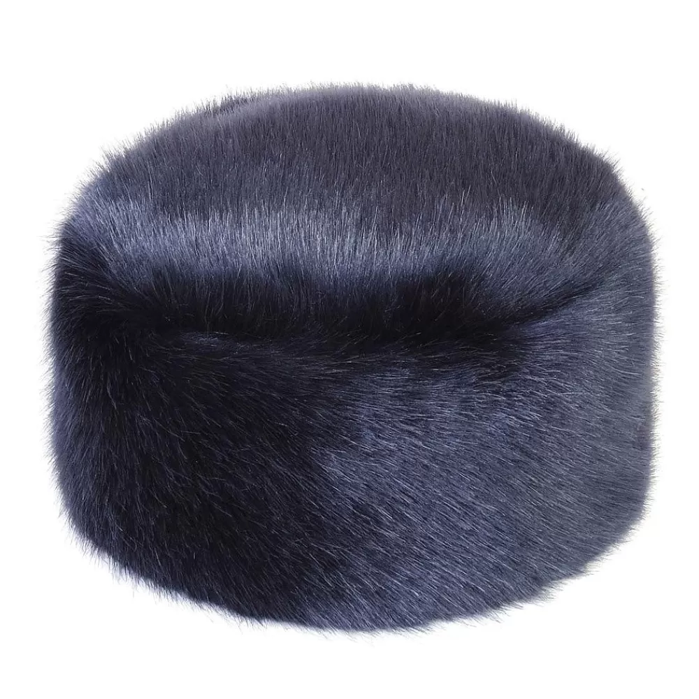 Fausse Fourrure | Chapeaux Hiver^Helen Moore Chapeau Calot Femme Hiver en Fausse Fourrure bleu marine