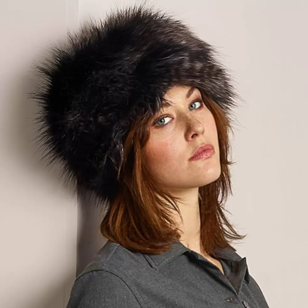 Fausse Fourrure | Chapeaux Hiver^Helen Moore Chapeau Calot Femme Hiver en Fausse Fourrure noir caille