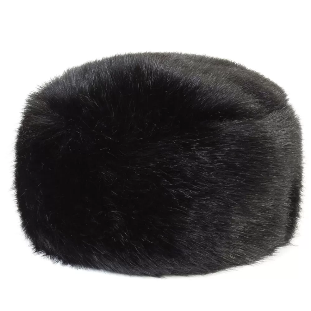 Fausse Fourrure | Chapeaux Hiver^Helen Moore Chapeau Calot Femme Hiver en Fausse Fourrure noir