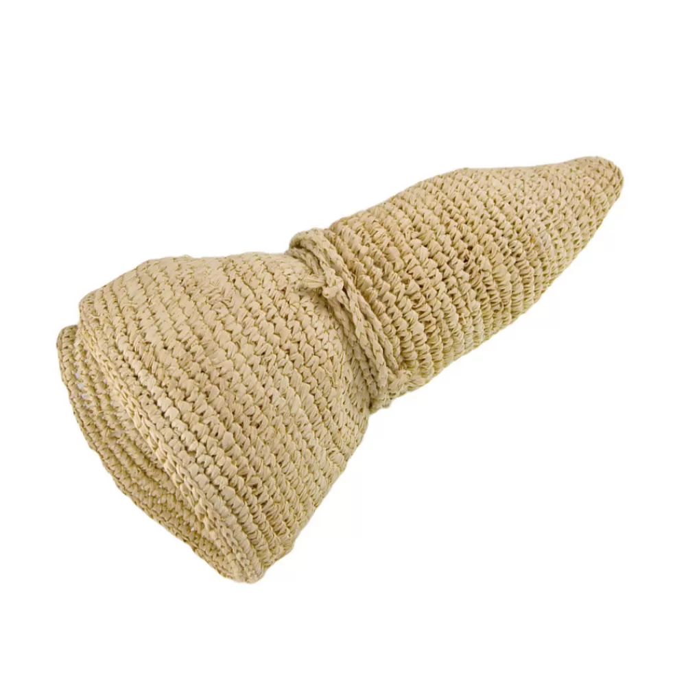 Chapeaux Été | Chapeaux De Paille^Scala Chapeau Canotier Pliable en Paille Raphia Torsadée naturel