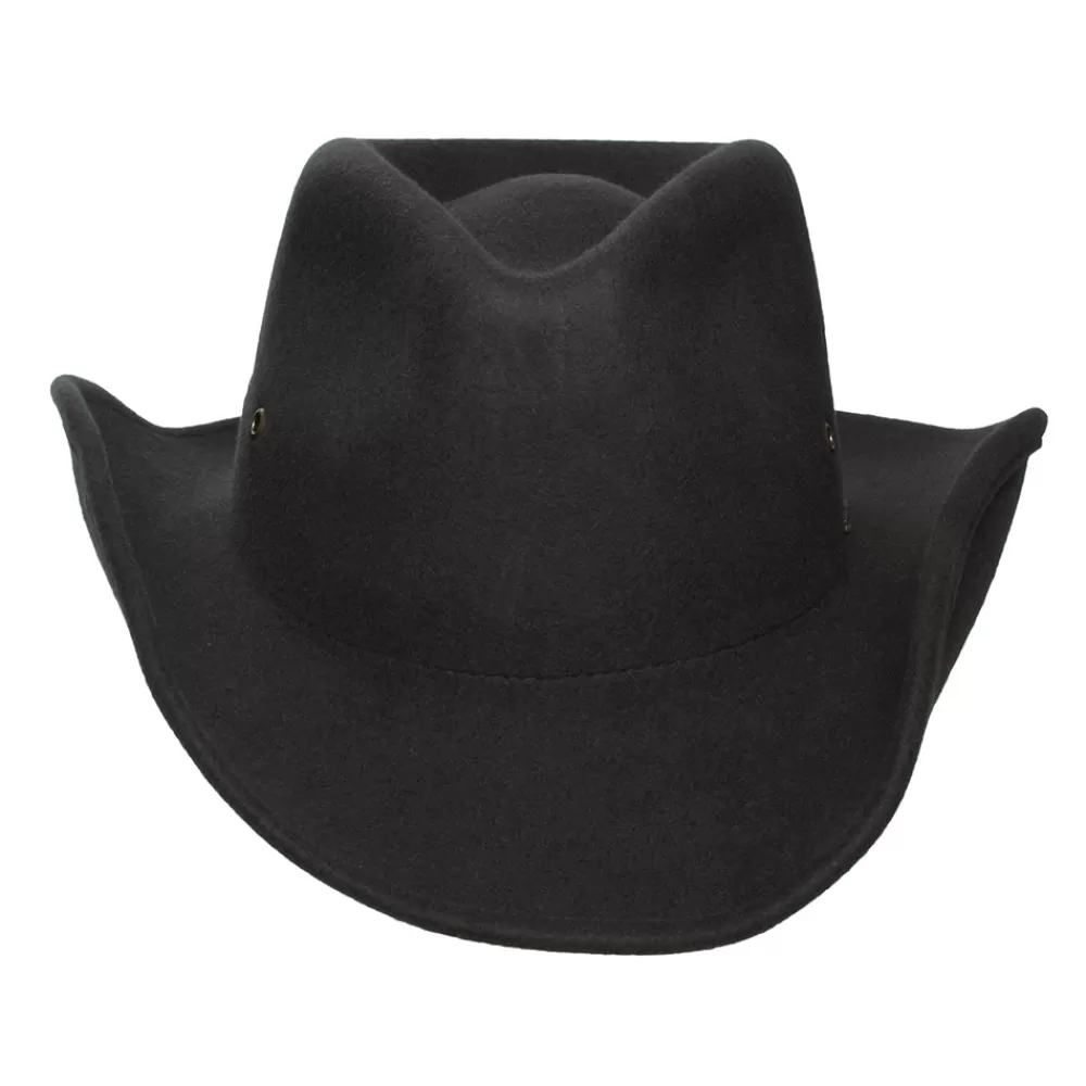 Chapeaux De Cowboy | Chapeaux De Cowboy^Brixton Chapeau de Cowboy en Laine Feutrée Weather Guard Scottsdale chocolat