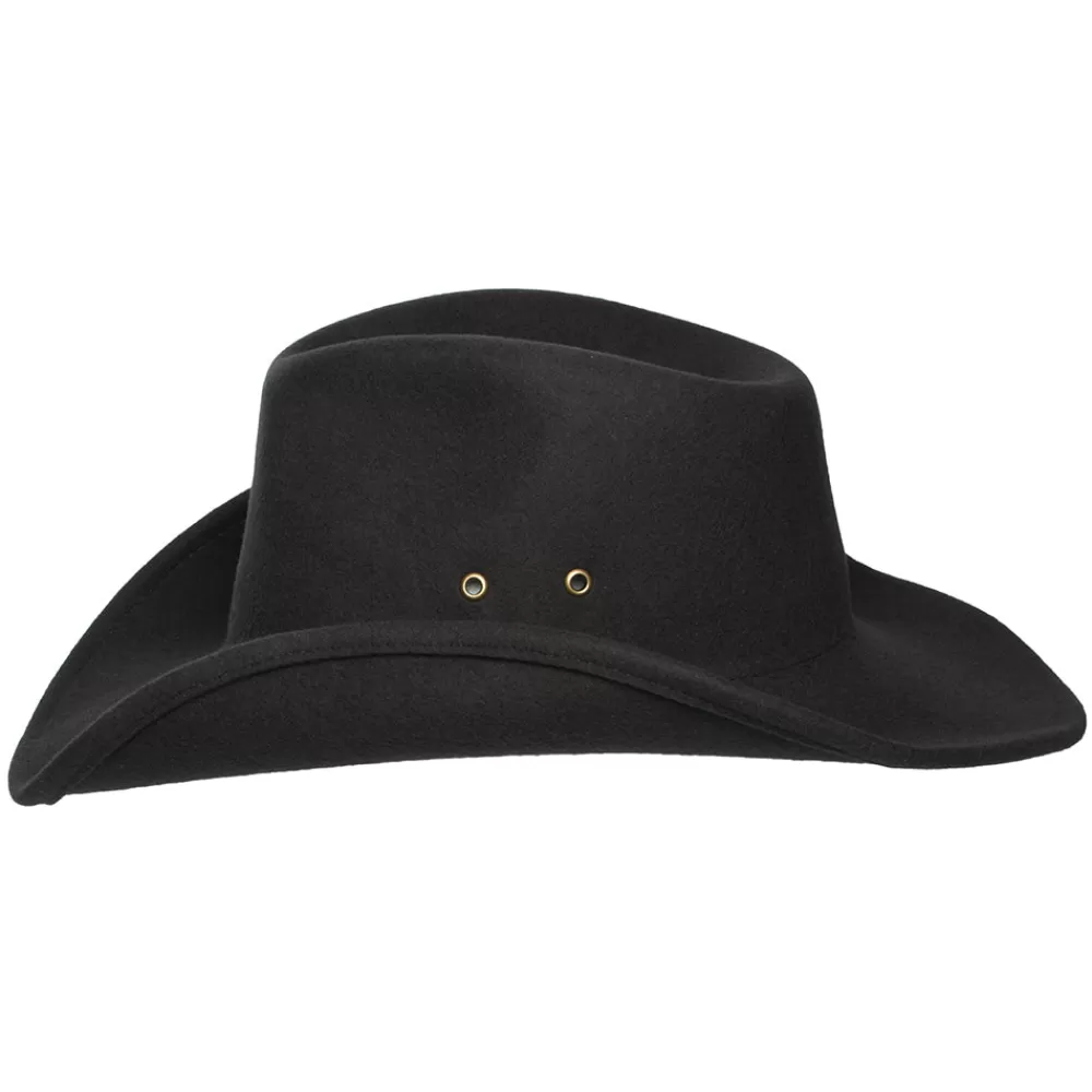 Chapeaux De Cowboy | Chapeaux De Cowboy^Brixton Chapeau de Cowboy en Laine Feutrée Weather Guard Scottsdale chocolat