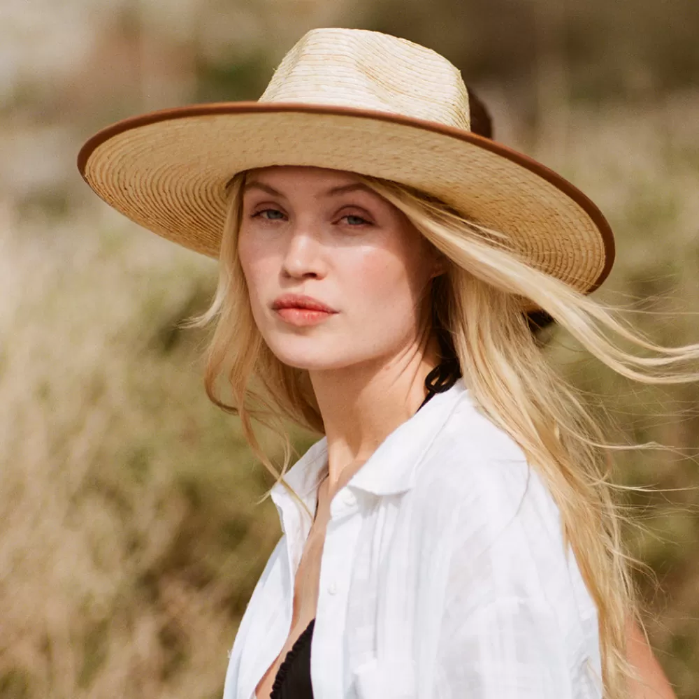 Chapeaux Trilby | Chapeaux Fedora^Brixton Chapeau de Cowboy en Paille Jo Rancher naturel-beige sable
