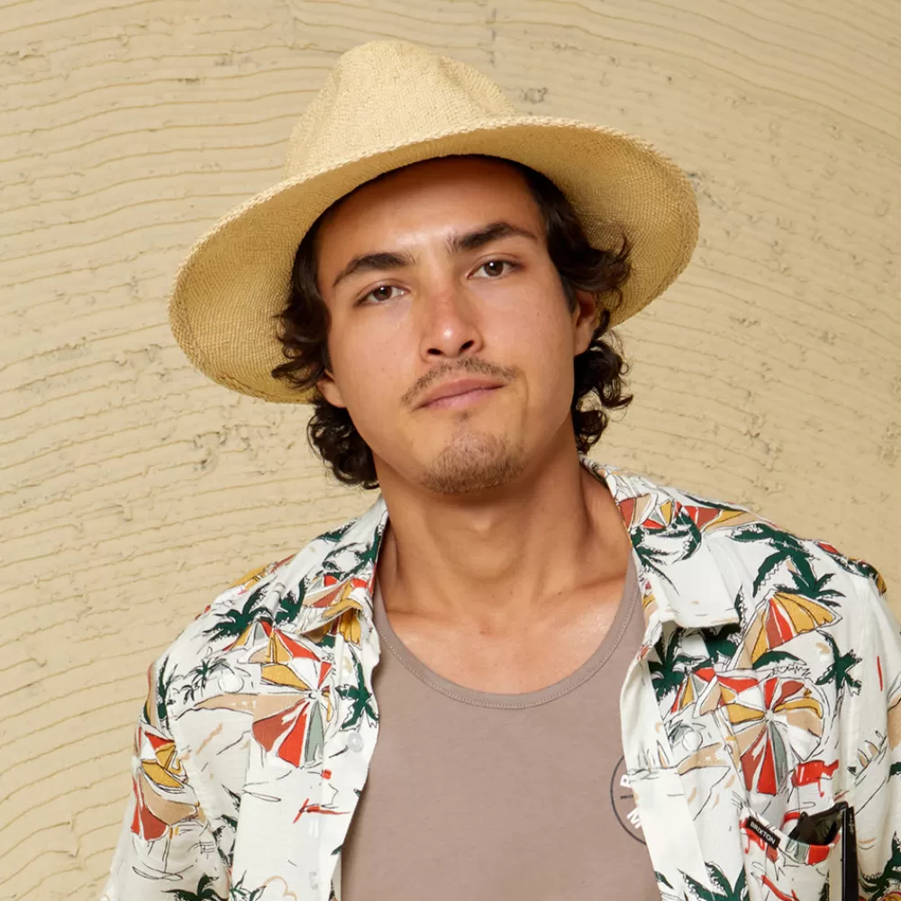 Chapeaux De Paille | Chapeaux De Cowboy^Brixton Chapeau de Cowboy en Paille Toyo Convertabrim Dayton naturel