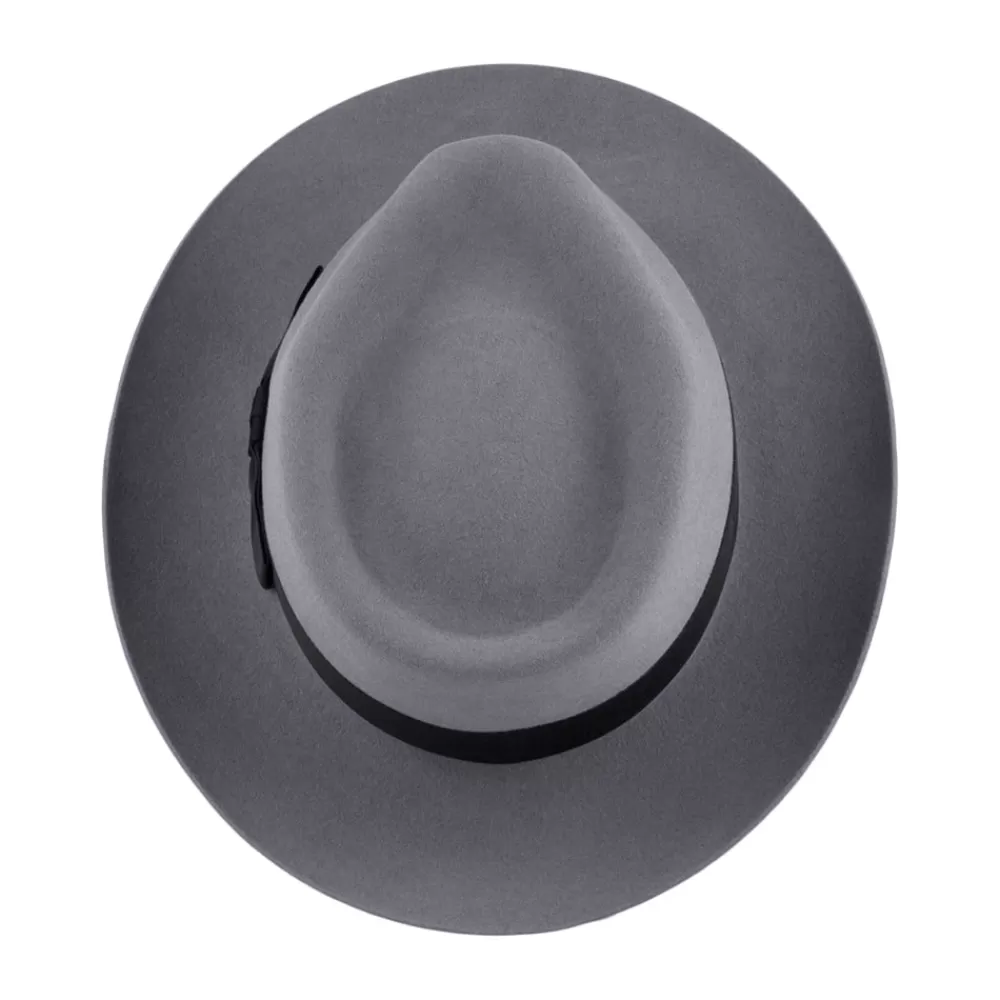 Chapeaux Trilby | Chapeaux Fedora^Christys Chapeau Fedora en Fourrure Feutrée Casablanca gris clair