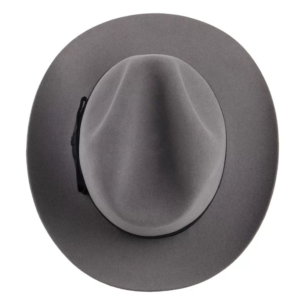 Chapeaux Trilby | Chapeaux Fedora^Christys Chapeau Fedora en Fourrure Feutrée Knightsbridge gris clair