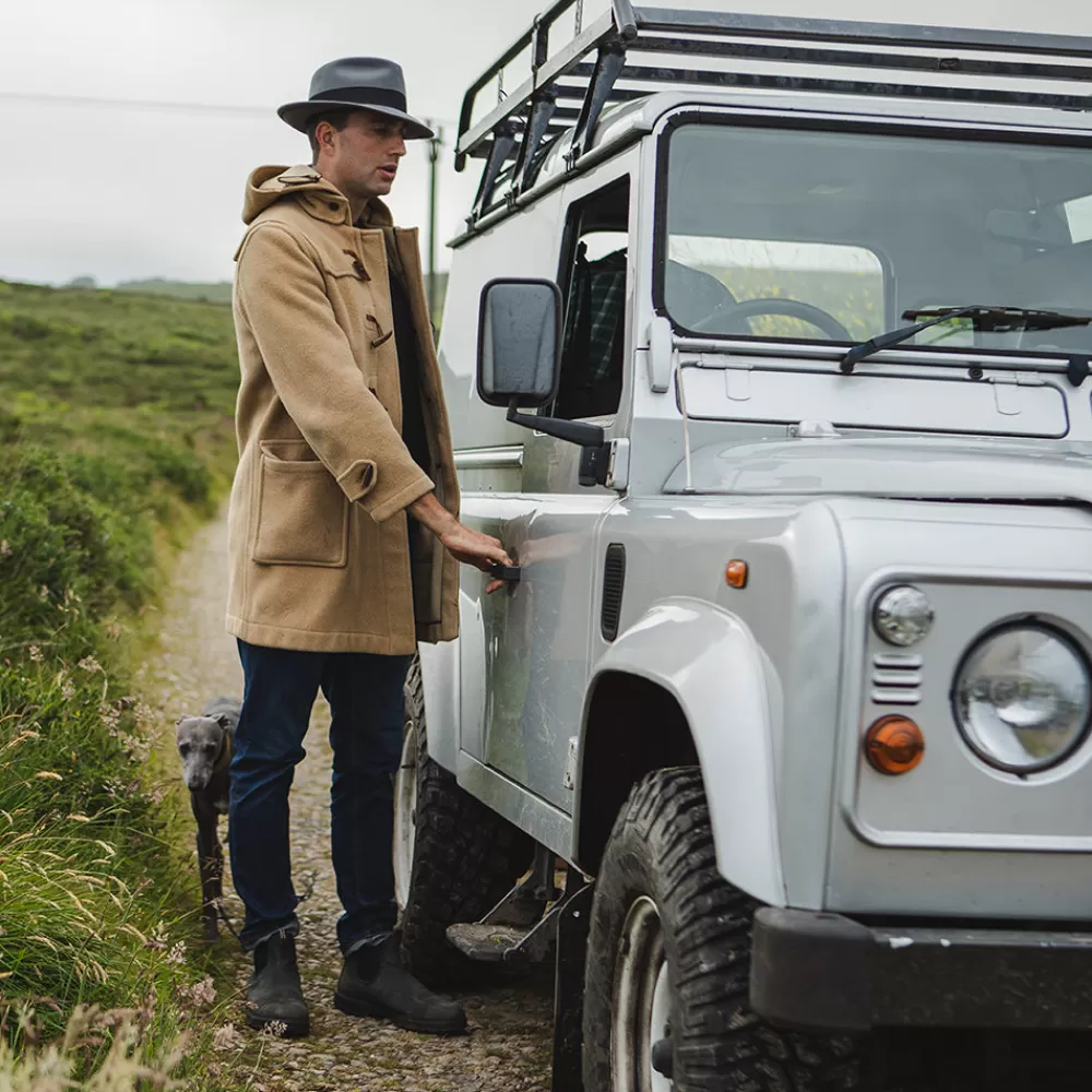 Chapeaux Trilby | Chapeaux Fedora^Jaxon & James Chapeau Fedora en Laine Feutrée Déformable C-Crown gris JAXON & JAMES