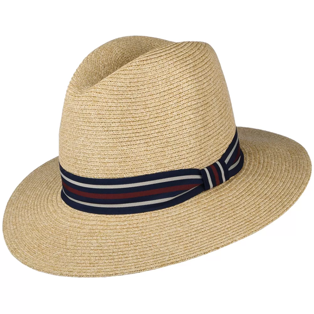 Chapeaux Trilby | Chapeaux Fedora^Failsworth Chapeau Fedora en Paille Toyo Antigua naturel